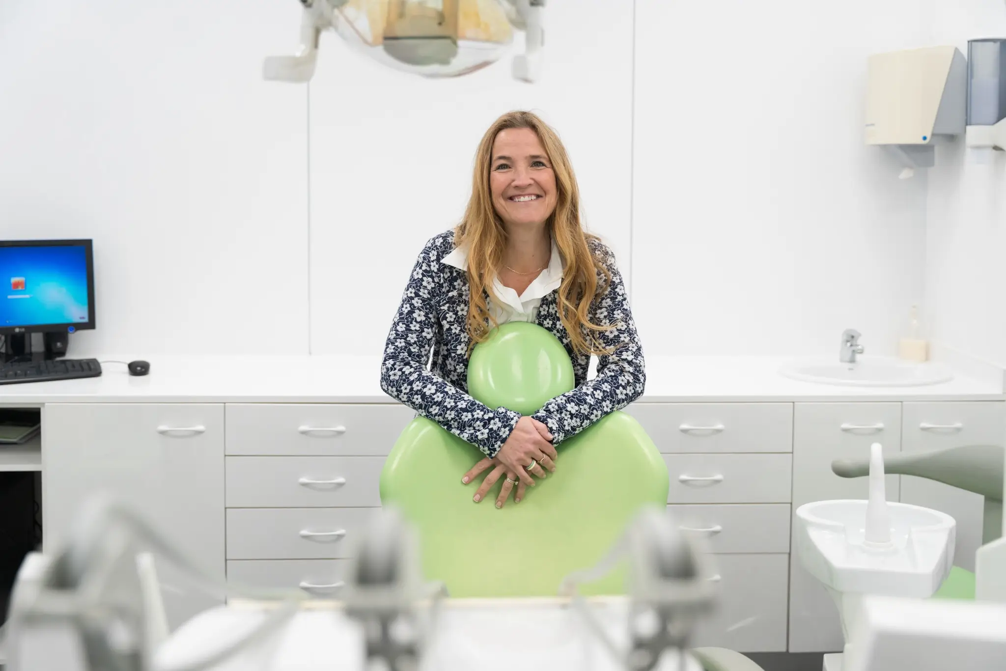 Fotografia de Astrid Escofet en la Clínica Dental Més que Dents